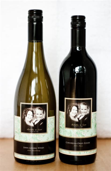 Wedding Wine Bottles | Wine from Bek and Scott's wedding wit… | Flickr