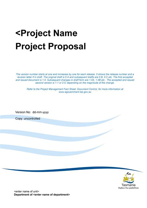 43 Professional Project Proposal Templates ᐅ TemplateLab