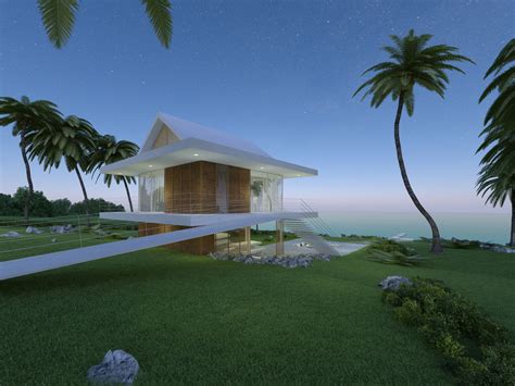 BEACH HOUSE IN BAHAMAS - ARCHLAB