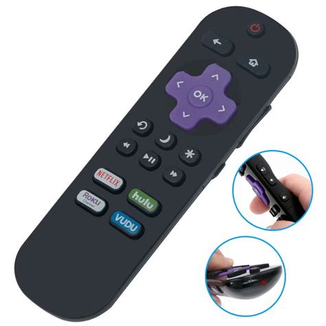 New Remote Control for Hisense ROKU TV 40H4030F 60R5800E 32H4030F 32H4F 32H4030F 43H4030F with ...