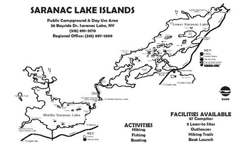 Canoeing and Kayaking New York: Saranac Lake Islands Campground