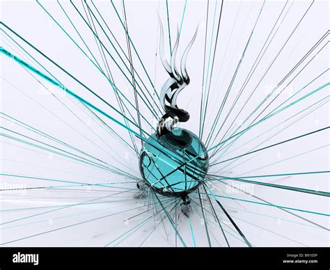 glass abstract 3d Stock Photo - Alamy