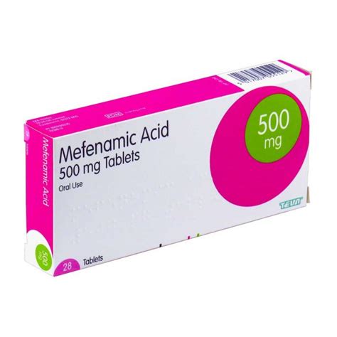 Buy Mefenamic Acid For Period Pain Online | £24.99 - Medicine Direct