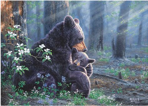 Bear Scene, 1000 Pieces, River's Edge | Puzzle Warehouse