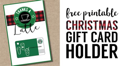 Easy Teacher Christmas Gift Idea {Starbucks Gift Card} - Paper Trail Design