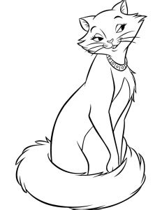 The Aristocats Coloring pages for kids (Free PDF printables)