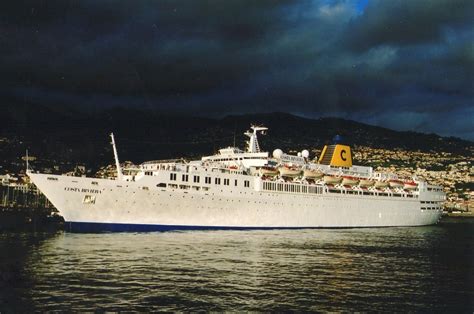 S.S. "GUGLIELMO MARCONI": "COSTA RIVIERA" at Madeira