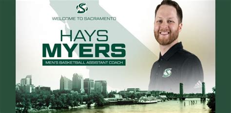 Sacramento State adds Myers as Assistant Basketball Coach - HoopDirt