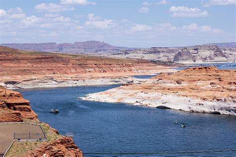 Lake Powell at Glen Canyon Dam Photograph by Renny Spencer - Pixels