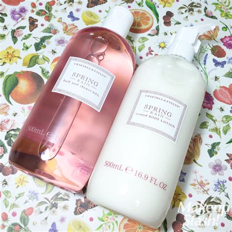 Crabtree & Evelyn Limited Edition Spring Rain Deluxe Duo | Makeup Stash!