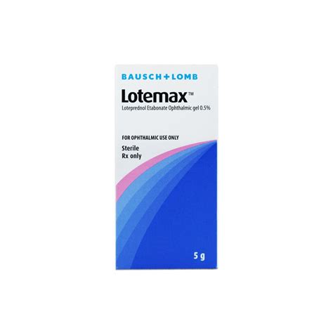 Buy Lotemax Eye Gel 0.5 % 5 ml online in Qatar- View Usage, Benefits ...