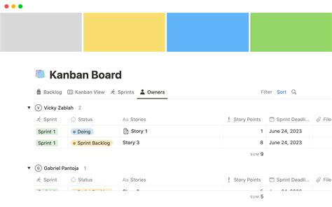 Kanban | Notion Template