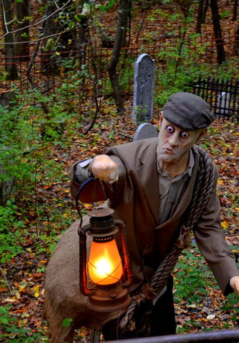 Halloween Zombie Graveyard Caretaker Photograph by Linda Rae ...