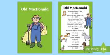 Old macdonald had a farm - olcolor