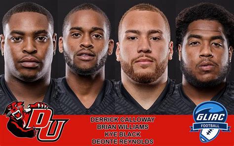 Davenport football lands four on All-GLIAC Teams - mlive.com