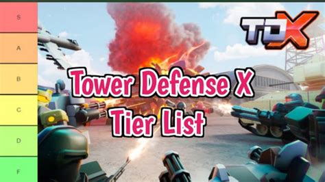 Tower Defence X (TDX) Tier List: Towers & Units, Ranked