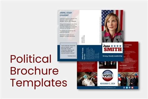 Political Brochure Template