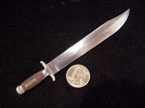 Returned to Consignor!!!!! Daniel Osterman 1/3 Scale “Arkansas Toothpick” Bowie Knife With ...