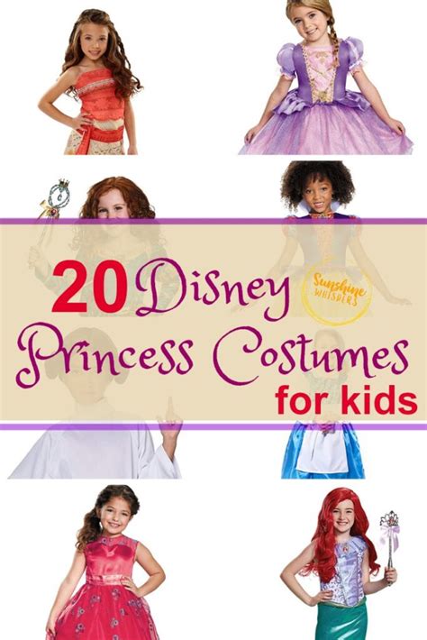 20 Disney Princess Costumes for Kids - Sunshine Whispers