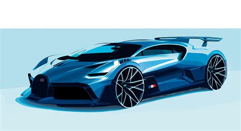 2019 Bugatti Divo - Design Sketch, car, HD wallpaper | Peakpx