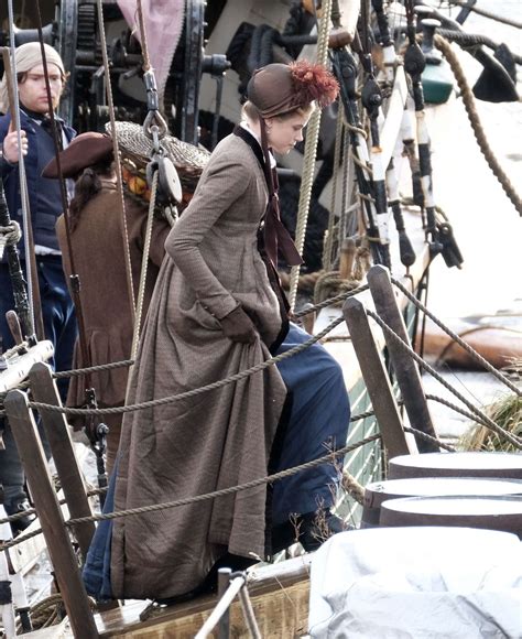 Gabriella Wilde – Filming ‘Poldark’ in Charleston – GotCeleb