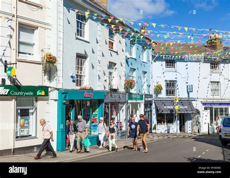 Falmouth Cornwall Falmouth town centre Cornwall west country England gb uk eu europe Stock Photo ...