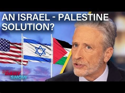 Jon Stewart on Israel - Palestine | The Daily Show : r/Destiny