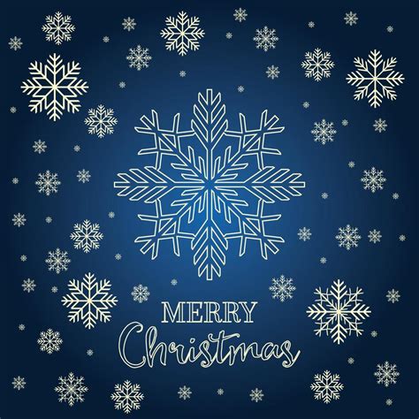 Christmas card with golden snowflakes. 7520501 Vector Art at Vecteezy