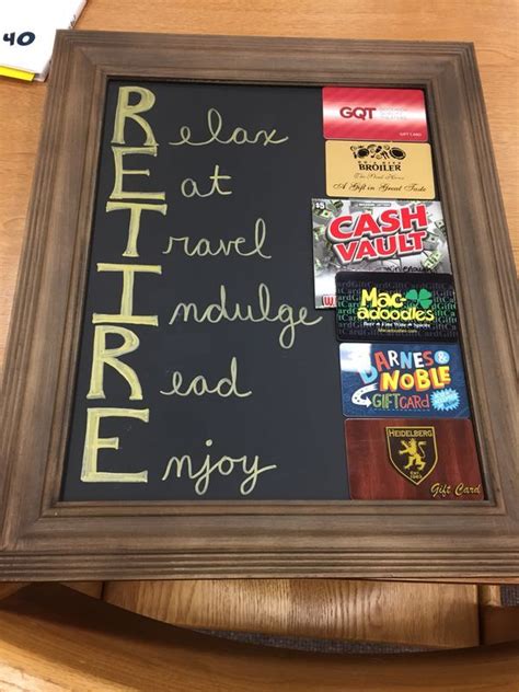 Retirement party gifts, Teacher retirement parties, Retirement party ...