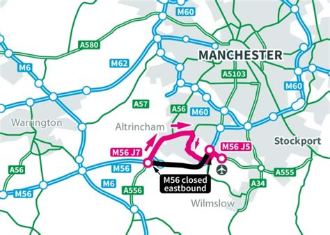 Manchester Airport travellers now being warned of three-week motorway traffic delays | The Manc