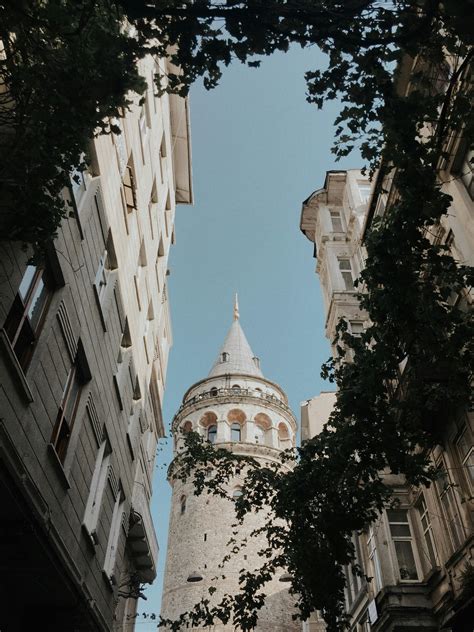 Galata Tower during Sunset · Free Stock Photo