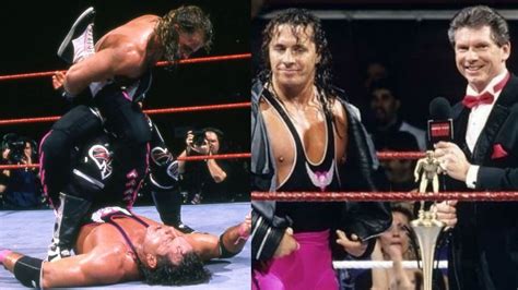 Why did Vince McMahon decide to "screw" Bret Hart at WWE Survivor Series 1997?