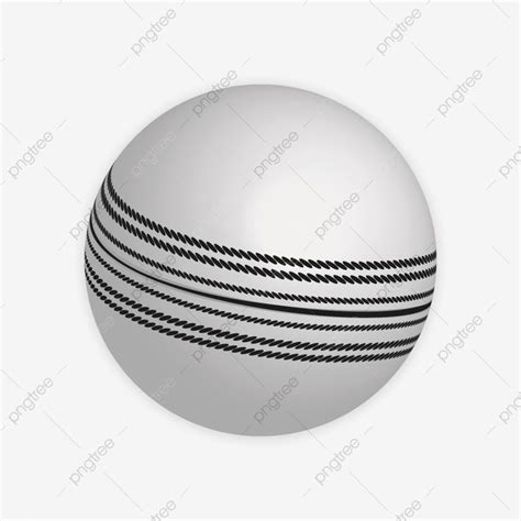 PNG Images 3d Images Hd, White Cricket Ball Png 3d Vector Image, 3d Cricket Ball Transparent ...