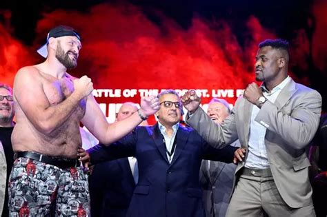 How can you watch Tyson Fury vs Francis Ngannou? Live stream, time ...