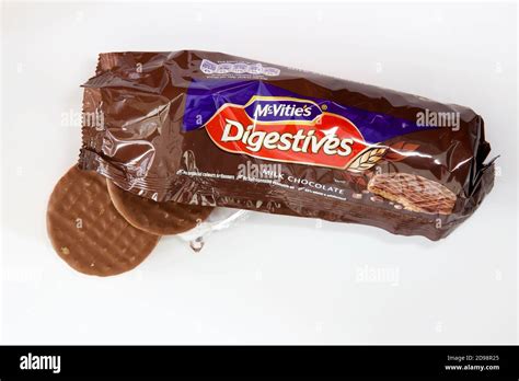 McVitie's Milk Chocolate Digestives Biscuits Stock Photo - Alamy