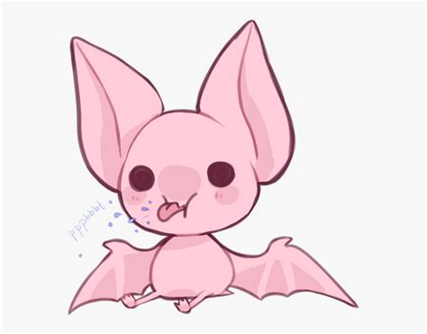 Cute Bat Drawing , Free Transparent Clipart - ClipartKey