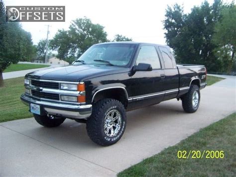 1997 Chevrolet Silverado 1500 Wheel Offset Slightly Aggressive Suspension Lift 3" | 2915 ...