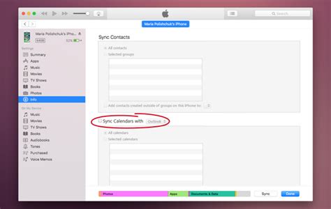 How to sync iPhone with Mac