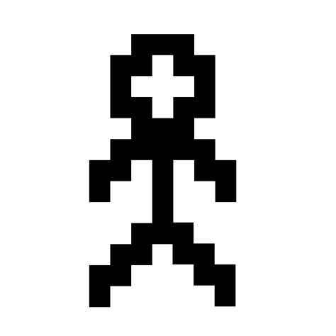 Stickman Pixelart by MarioMario456GD on Newgrounds