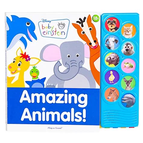 Disney Baby Einstein Amazing Animals Play-A-Sound Book