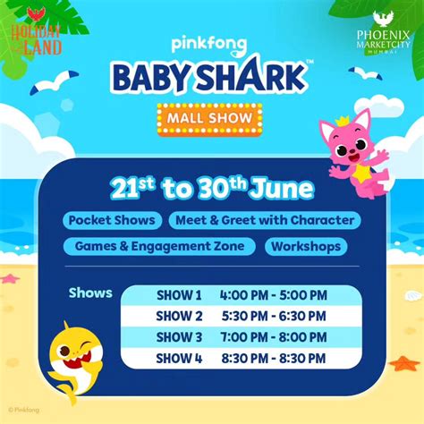 Baby Shark Live Show | Events in Mumbai | mallsmarket.com