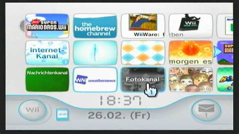 Wii Menu Bug - Slow channel-zoom - YouTube