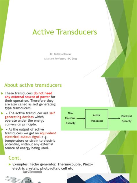 Active Transducers - Thermocouple | PDF | Thermocouple | Piezoelectricity