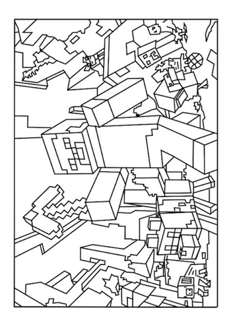 Minecraft Logo Coloring Pages at GetColorings.com | Free printable ...