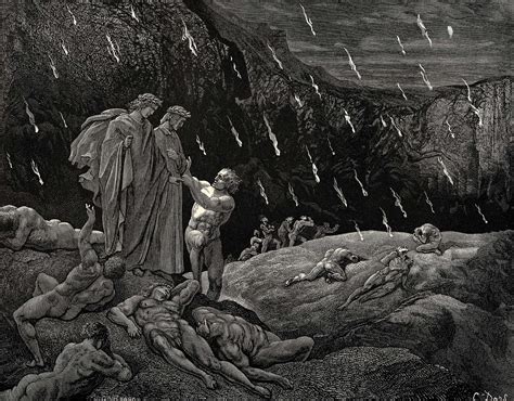 The Inferno, Canto 15 - Gustave Dore - WikiArt.org - encyclopedia of ...