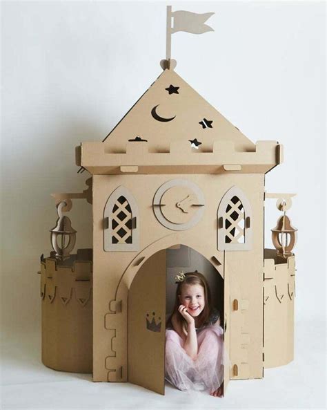 Cardboard Magic Castle. Princess Castle Playhouse. Castle Play