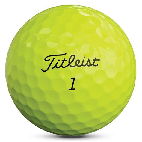 Titleist Pro V1 Yellow Yellow 1 Dozen Golf Balls at GlobalGolf.ca