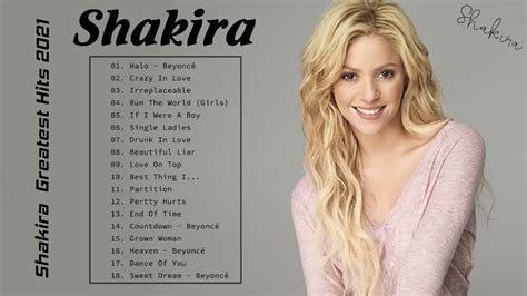 Shakira-songs-list