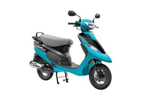 2021 TVS Scooty Pep+ Colors: Red, Black, Gold, Blue, Pink - GaadiKey