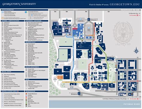 Campus Map | Student Centers | Georgetown University